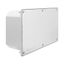 Flush-mounted facade box, hermetic Ppt-EH250 INOX, IK10, IP65, stainless steel cover thumbnail 1