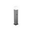 Garden luminaire LARGO-P PIR 50, E27, MAX.15W, IP44, AC220-240V, 50-60Hz, post, graphite thumbnail 1