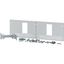 XMN140606C-BF-2 Front plate, 2xNZM1, Butterfly, fixed version, W=600mm thumbnail 2