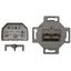 DE-EMBEDDED LINE Data Outlet 2xRJ45 shielded 10GB Class Ea thumbnail 4