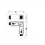 Form connector L 204 B 204 H 76 colour: black 220 - 240 V thumbnail 3