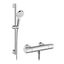 Ecostat 1001 CL shower thermostat with Crometta Vario shower set 65cm thumbnail 1