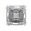 Triple surface mounted box, satin, metallized thumbnail 2