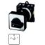 T0-1-15421/Z Changeoverswitches, T0, 20 A, rear mounting, 1 contact unit(s), Contacts: 2, 45 °, maintained, With 0 (Off) position, 2-0-1, Design number 15421 thumbnail 1