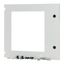 XTMPIX40WD-H550W600 Front door for IZMX40, withdrawable, HxW=550x600mm, IP55, grey thumbnail 4