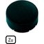 M22-XDH-S-D2 Button plate, raised black, TO thumbnail 2