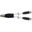 Y-Distributor M8 male / M8 female 0° A-cod. PUR 3x0.25 gy  0.3m thumbnail 1