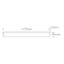 BLACK 40W DOWNLIGHT+UPLIGHT LED CW 1175mm 230V thumbnail 3