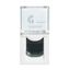 RJ45 socket Mosaic category 6 FTP 1 module white thumbnail 2