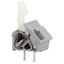 Stackable PCB terminal block finger-operated levers 2.5 mm² gray thumbnail 2