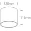 BLACK GU10 R111 15W 100-240V thumbnail 2