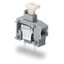 Stackable 2-conductor PCB terminal block push-button 0.75 mm² dark gra thumbnail 2