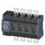 Switch disconnector 80 A, Size 2, 4-pole Front operating mechanism center Basic unit without handle thumbnail 1
