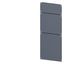 SIVACON, floor, closed, IP30, D: 1000 mm, W: 400 mm, zinc-plated thumbnail 1