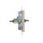 Double socket outlet with earthing and current phase constancy, Inox, metallized, 16A thumbnail 1
