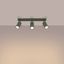RING CEILING LAMP 3L OLIVE GREEN 3XGU10 thumbnail 3