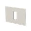 Frame - 1-gang / 1-module - ABB logo - Dune thumbnail 2