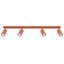 RING CEILING LAMP 4L RED OCHRE 4XGU10 thumbnail 2