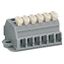 2-conductor terminal strip on one side with push-buttons with fixing f thumbnail 4