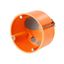 Cavitywall socket box, windproof di60/d47mm, orange, M20, PP thumbnail 2