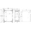 Polycarbonate enclosure, 500x400x210mm, fitted with Mounting plate thumbnail 4