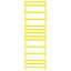 MultiFit, Terminal marker, 5 x 5 mm, Pitch in mm (P): 5.00 WAGO, Legrand, Entrelec, yellow thumbnail 2