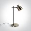 BRUSHED BRASS TABLE LAMP 10W E27 100-240v thumbnail 1