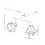 CEILING LAMP ARTEMIS 2 WHITE E14 2X40 IP20 thumbnail 5