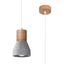 QUBIC HANGING LAMP GREY E27 1X60W IP20 thumbnail 6