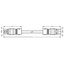 pre-assembled interconnecting cable Eca Socket/plug dark gray thumbnail 6