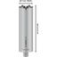 Diamond dry core cutter 1 1/4" UNC Best for Universal 132 mm, 400 mm, 6 segments, 11.5 mm thumbnail 1