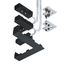 SUP2 TRACK H ELEC-FEED CON 48V 90° BK - Angle connector 90° (electrical) thumbnail 2