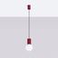 Pendant lamp HALO 1 burgundy thumbnail 2