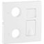 COV F/R-TV-RJ45/R-TV-RJ45-FO MULT SOCKET WH thumbnail 2