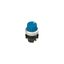 Knob selector, 3 positions blue with marking thumbnail 2