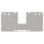 Seperator plate with jumper bar recess 2 mm thick 157 mm wide gray thumbnail 2