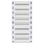 Distribution board insert KVN 60mm, 3-33K, 8-rows thumbnail 2