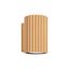 GOLDEN WALL LAMP WITH ELEGANT FLUTED LAMP SHADE IN INDUSTRIAL STYLE, KARBON FAMILY thumbnail 1