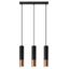 HANGING LAMP LOOPEZ 3L BLACK/COPPER GU10 3X40W IP20 thumbnail 1
