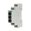 Indicator lamp, three-phase with triple fuse module, green thumbnail 1