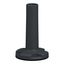 Plastic Fixing Plate with Pole in grey thumbnail 1