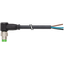 M8 female 90° with cable PUR 5x0.25 bk UL 15m thumbnail 2