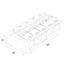 Quick connector CMK-625 450V, 32A, 5x4 mm², no need for terminal stripping thumbnail 2