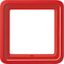 1-gang frame. red CD581GLRT thumbnail 2