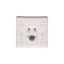 Single button for roller blind switch and pushbutton, (rocker), Simon 24, IP20, champagne matt thumbnail 2