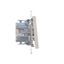 Two-way switch, Push In system, (module), Simon 24, IP20/IP44, 10AX, graphite mat thumbnail 1