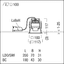 P-INF Q100H 750-930 LDO BK WH - LED ceiling-recessed luminaire thumbnail 3