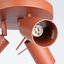 RING CEILING LAMP 3P RED OCHRE 3XGU10 thumbnail 4