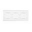 RJ12 double telephone socket, black matt thumbnail 2