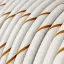 Glossy Beer Foam Vertigo Textile Cable - The Original Creative-Cables - ERM43 round 2x0.75mm / 3x0.75mm thumbnail 2